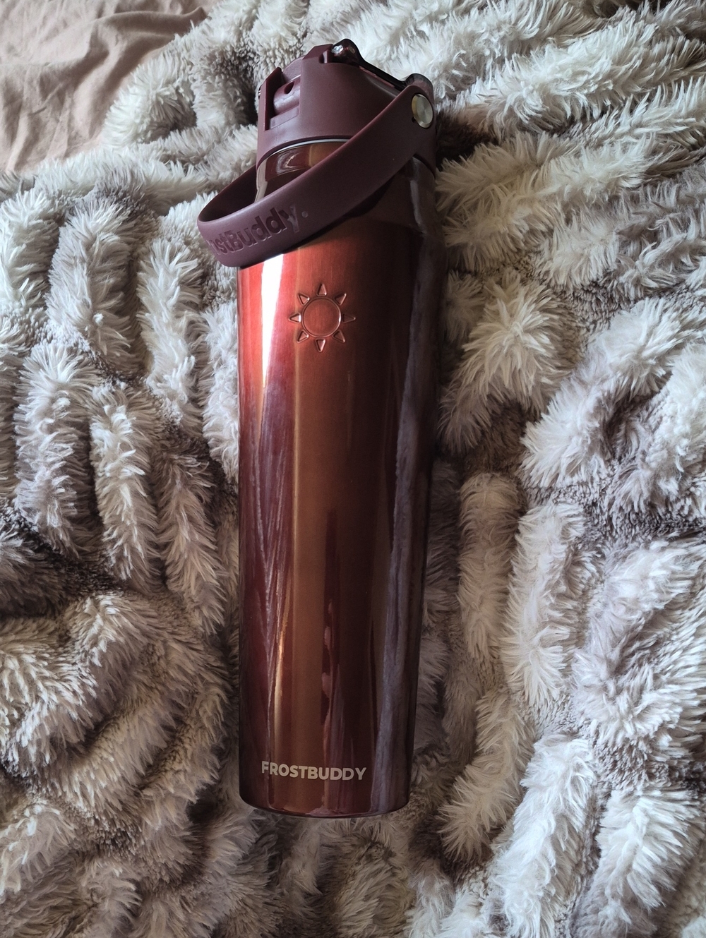 NWOT Frostbuddy Cinnamon Metallic Red Sold Out 32oz TikTok